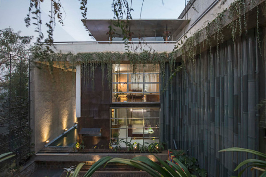 High-Standard House Built with Recycled Materials in Mumbai20
