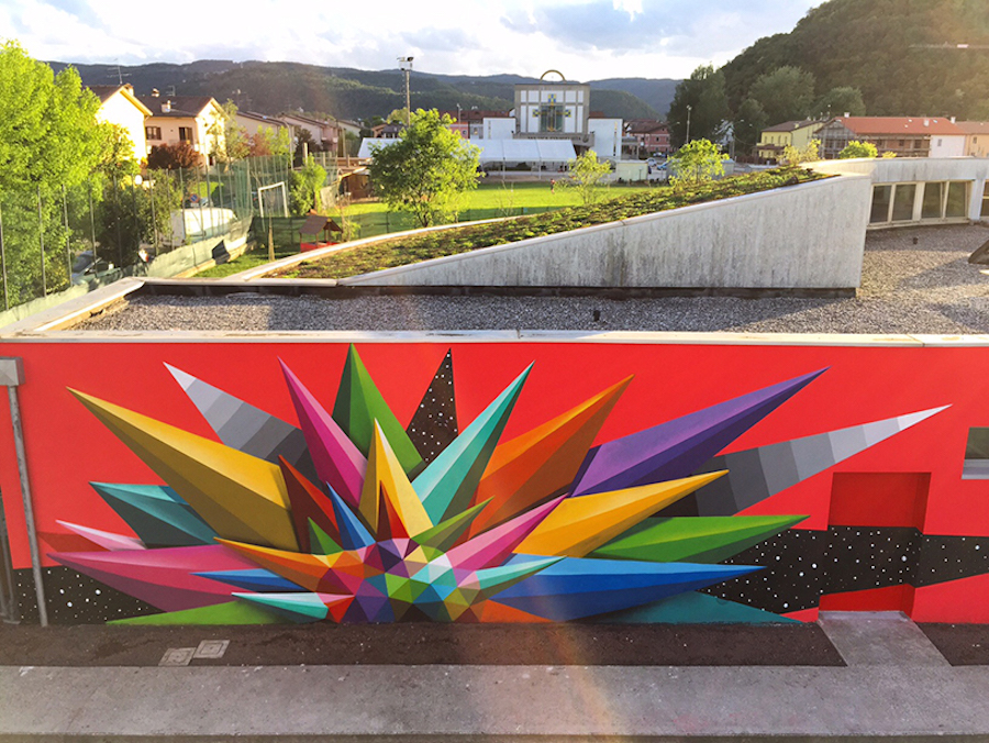 Impressive Murals on a Kindergarten in Italy4