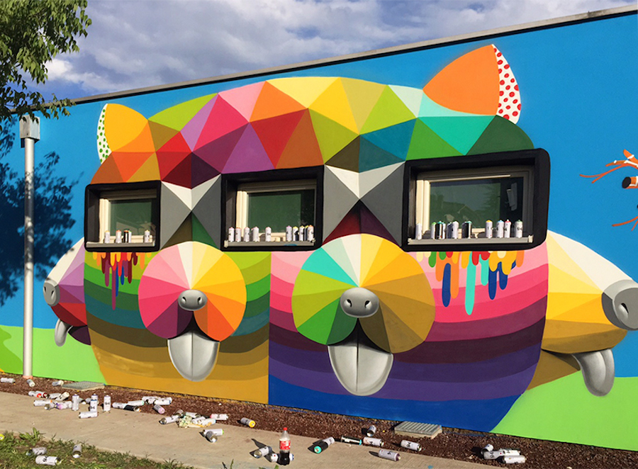 Impressive Murals on a Kindergarten in Italy6