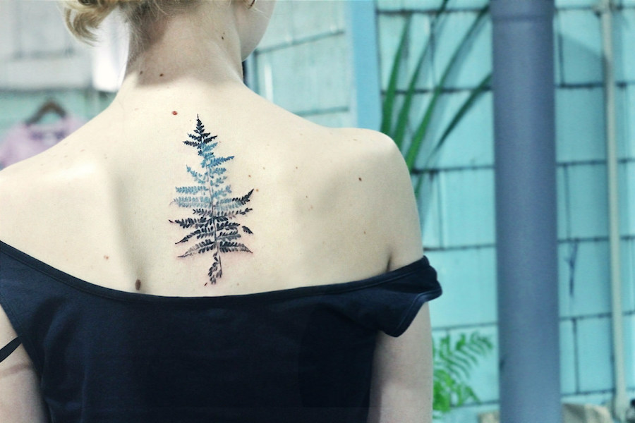 Invenive Leaf Tattoos by Rit Kit2