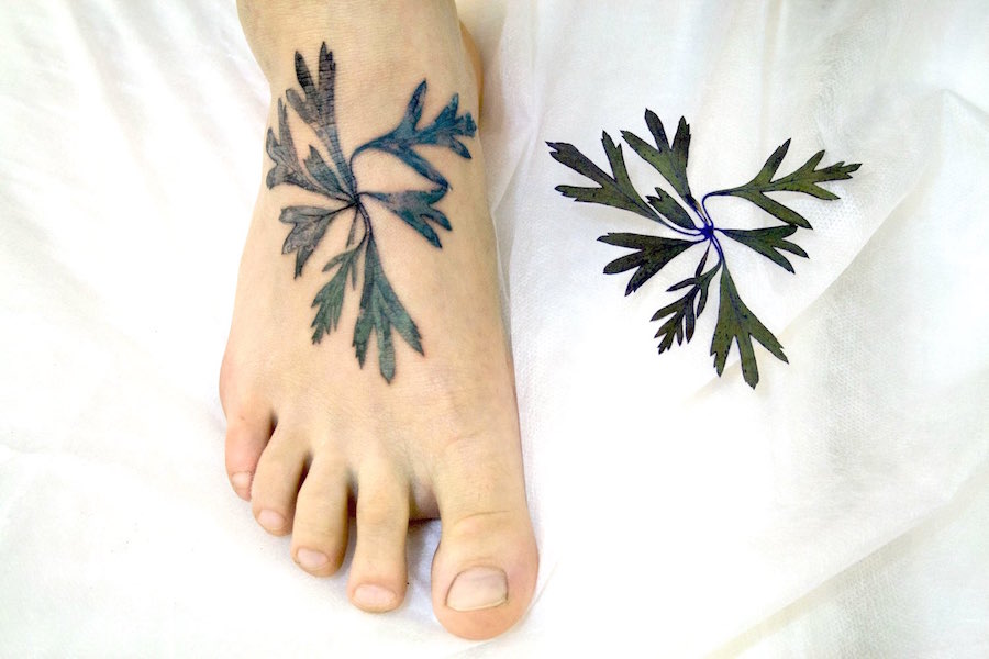 Invenive Leaf Tattoos by Rit Kit3