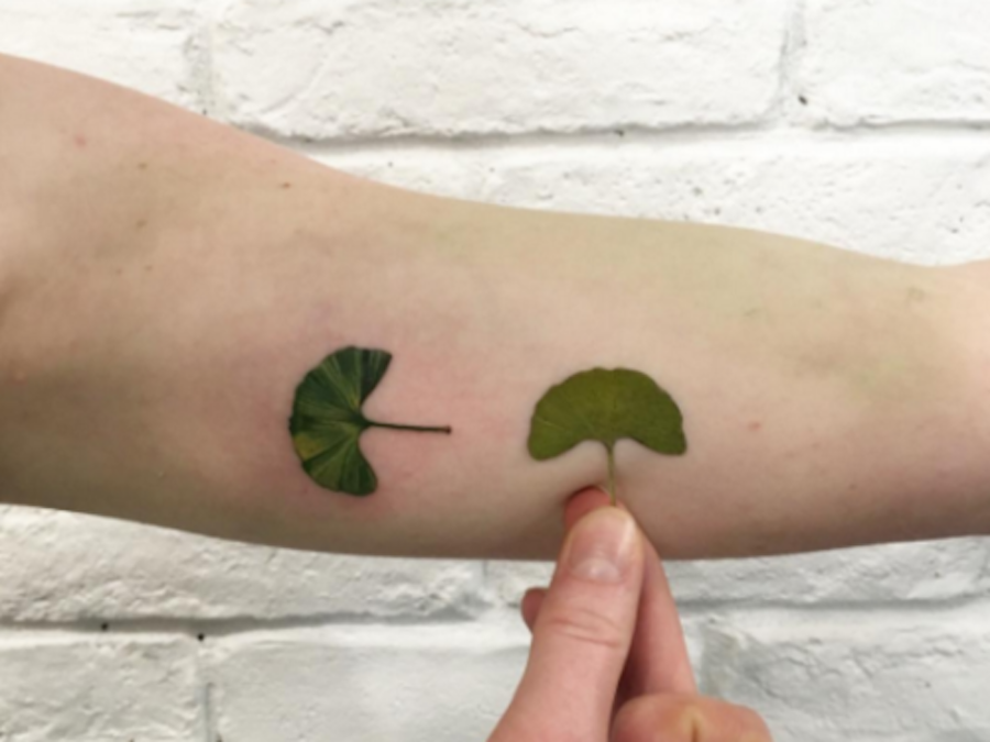 Invenive Leaf Tattoos by Rit Kit6