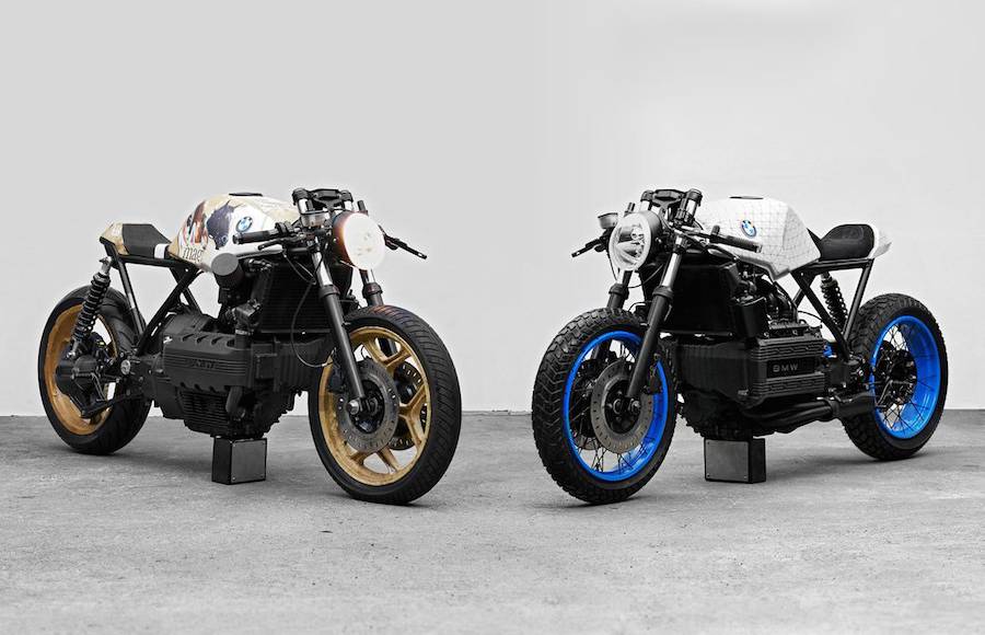 Two Retro & Revisited Motorcycles Inspired by the K100 BMW