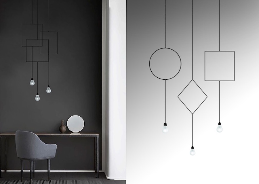 Minimalistic Sculptural Pendant Lamps0