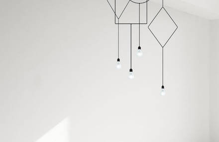 Minimalistic Sculptural Pendant Lamps