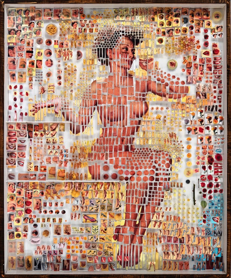 Pin-Ups Murals Created With Hundreds Papers-11