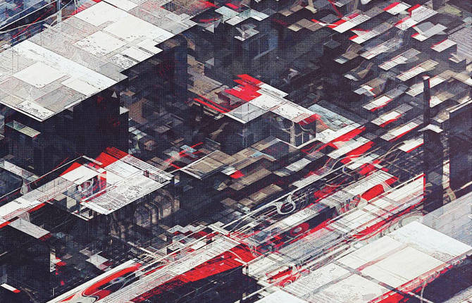 Pixelated City by Atelier Olschinsky