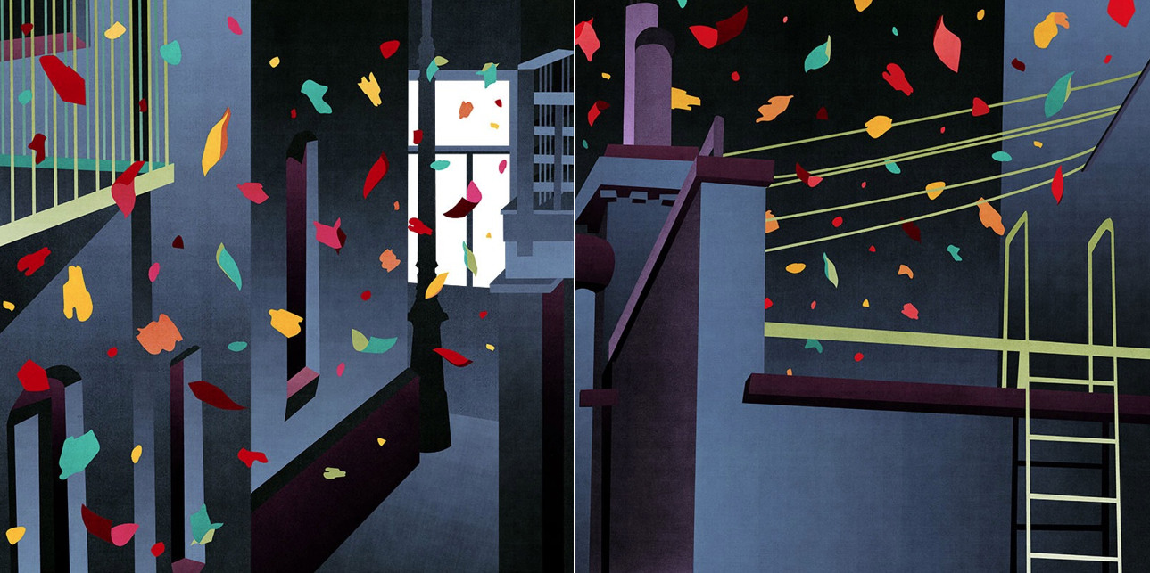 Pretty Multicolored Illustrations by Stephanie F. Scholz 1