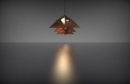 Resch Origami Lighting Series