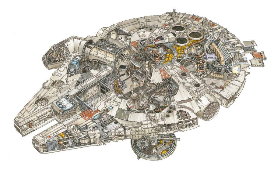 Star Wars Ultra-Detailed Illustrations