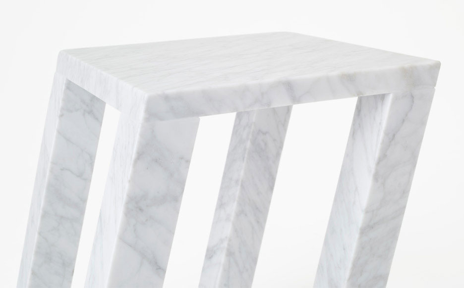 Sway Marble Tables by Nendo2