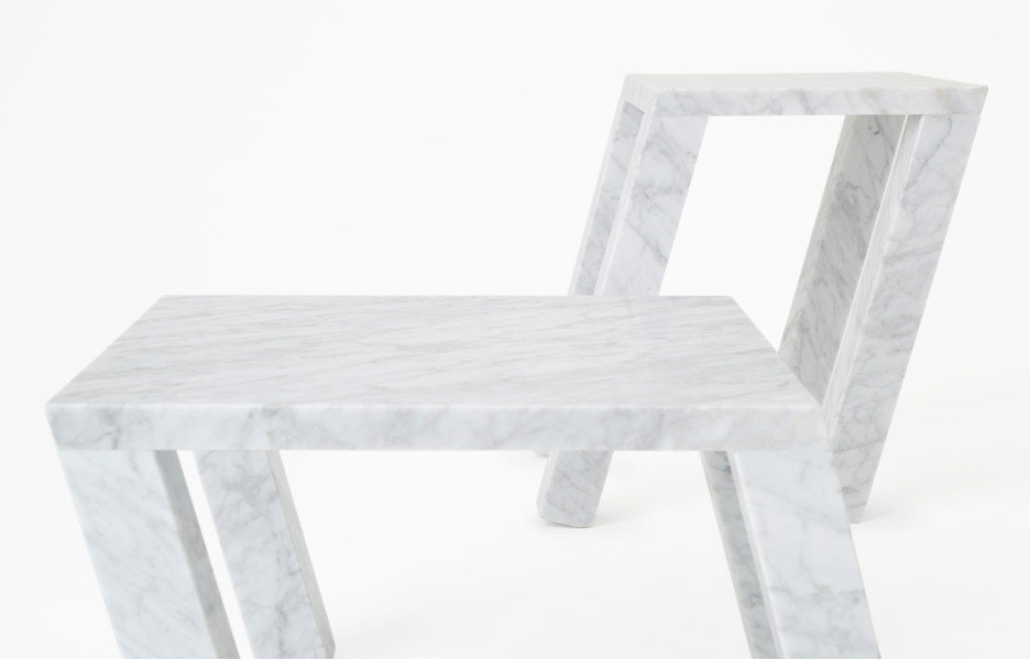 Sway Marble Tables by Nendo5