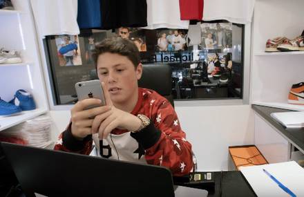 The Teen Sneaker Dealer to the Rich and Famous