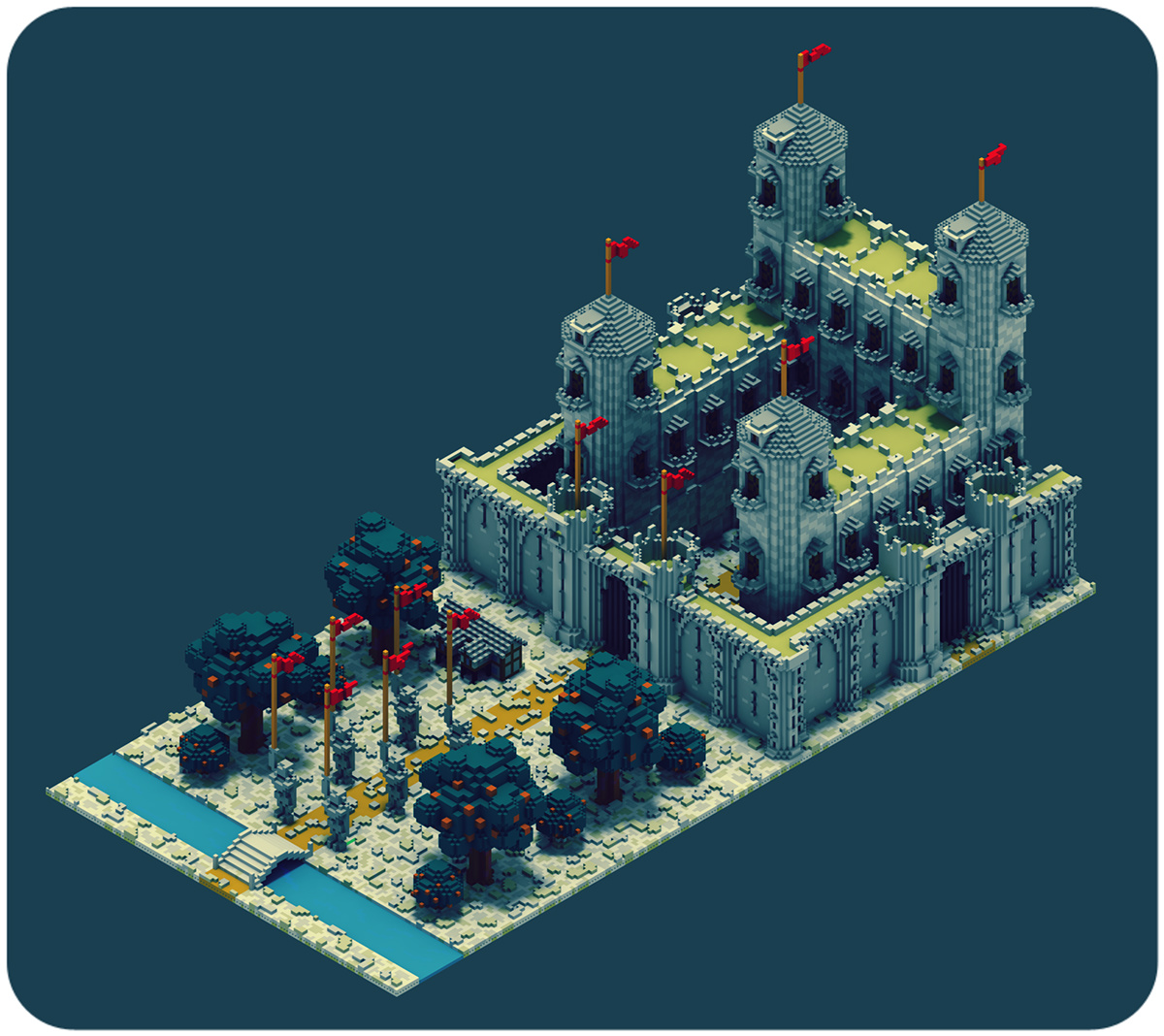 Voxel Art by Sir Carma6