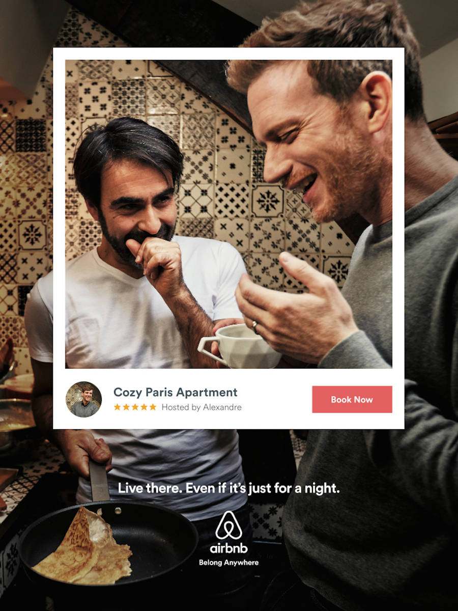 Live There Airbnb Campaign – Fubiz Media