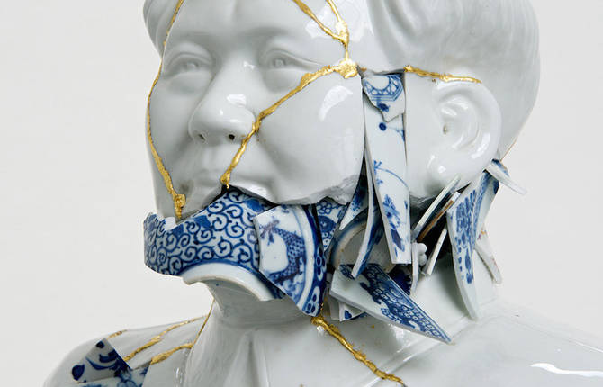 Beautiful Fragmented Porcelain Creations