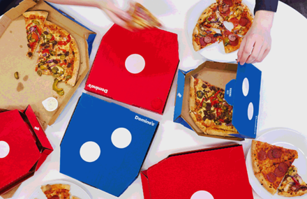 Domino New Box Design for Domino’s Pizza