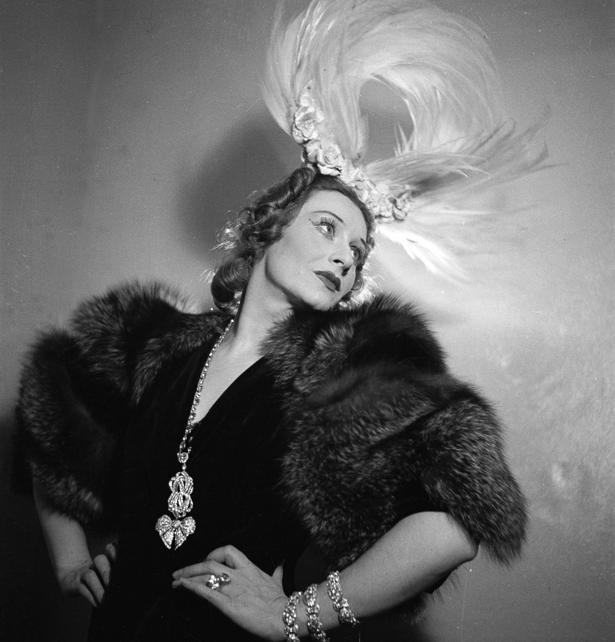 Dancer of the Folies-Bergere. Paris, about 1937-19