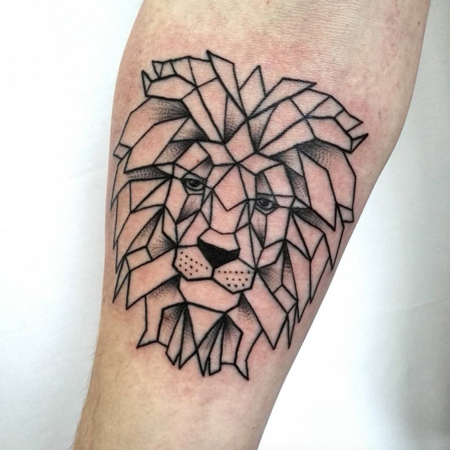 geometricalblacktattoosanimals3