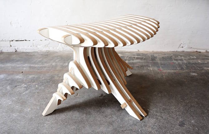 Graphic and Stylish Stool Furniture
