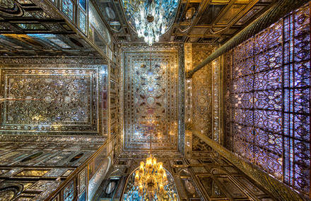 The Beauty of Iranian Ceilings