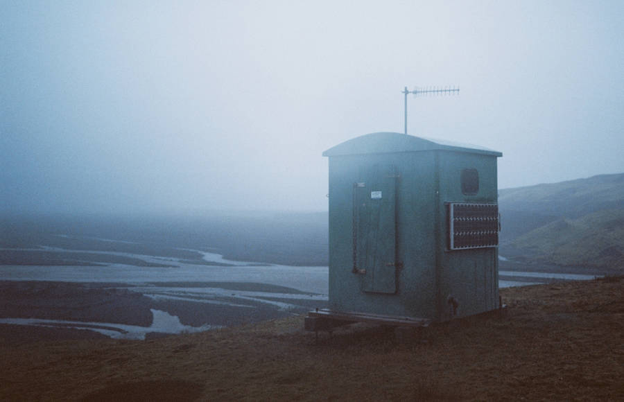 Beautiful Iceland Huts Photography