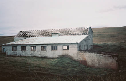 Beautiful Iceland Huts Photography