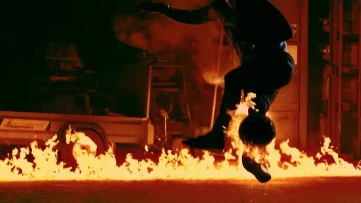 Juggling With a Flaming Ball