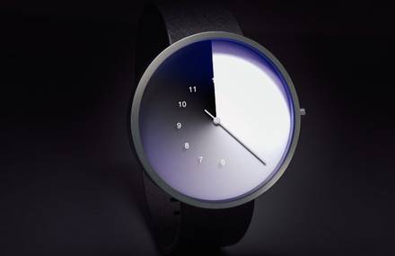 Stunning Minimalist Gradient Watch