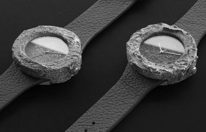 Watch Created from a Genuine Lunar Rock