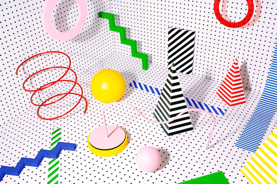 Memphis Inspired Set Design Fubiz Media