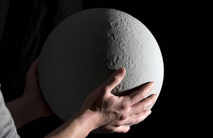 Moon Lunar Globe