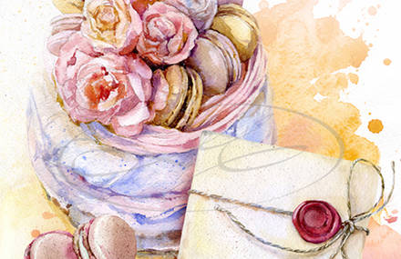 Exquisite Food Illustrations by Olga Moskaleva