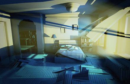 Kids Nightmares From Outside Animation