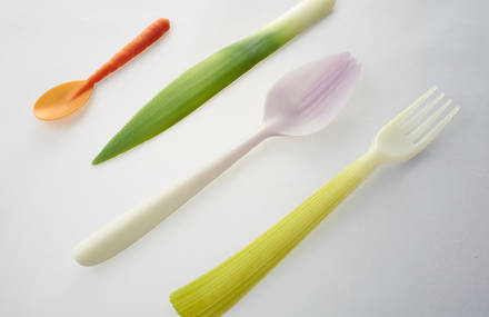 Petals & Plants-Inspired Cutlery