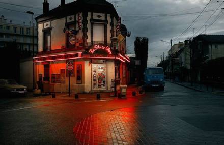 Lost Parisian Cafés in Rainy Nights