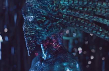 Aesthetic Music Video Playing with Lights for De La Romance