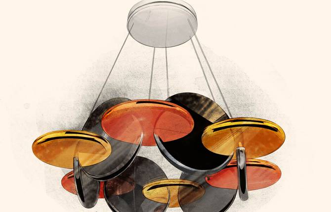 Interior Design Illustrations for AD Mag
