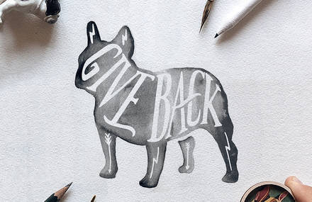 Accurate Watercolor Animals with Powerful Quotes