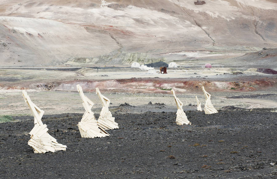 Migrant Beauty Land Art Installation