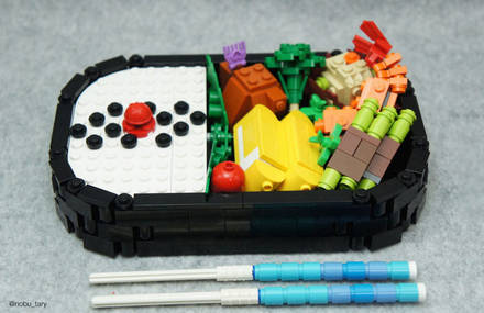 Appetizing Lego Food Art by Tary