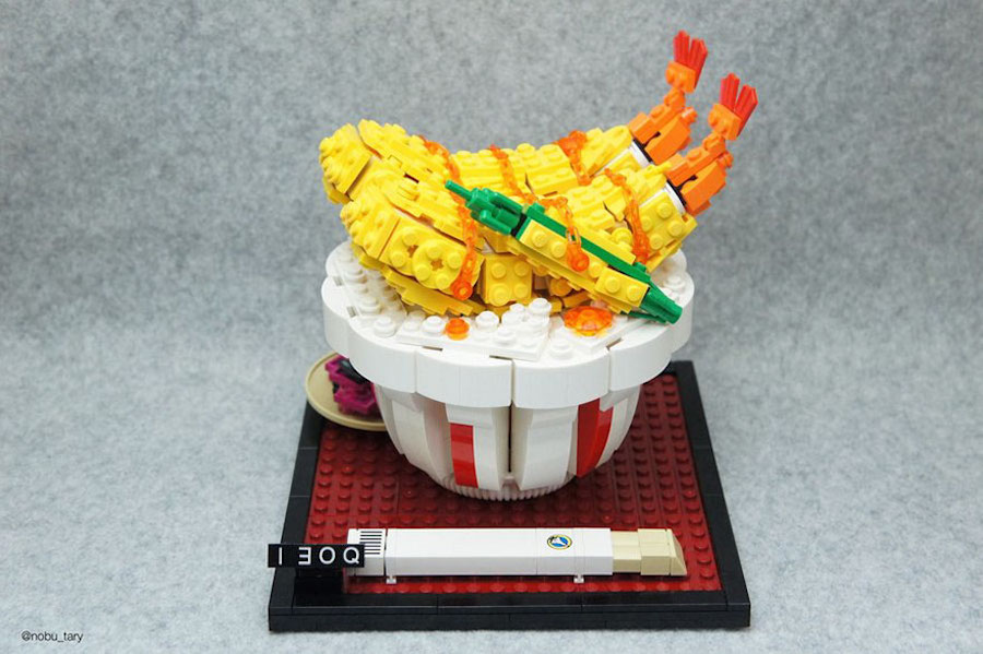 Appetizing Lego Food Art by Tary6