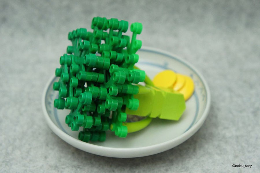 Appetizing Lego Food Art by Tary8