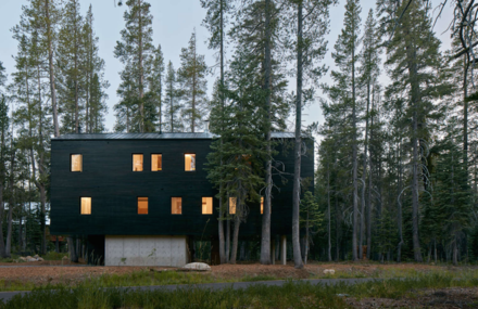 Architectural Alpine Chalet in California