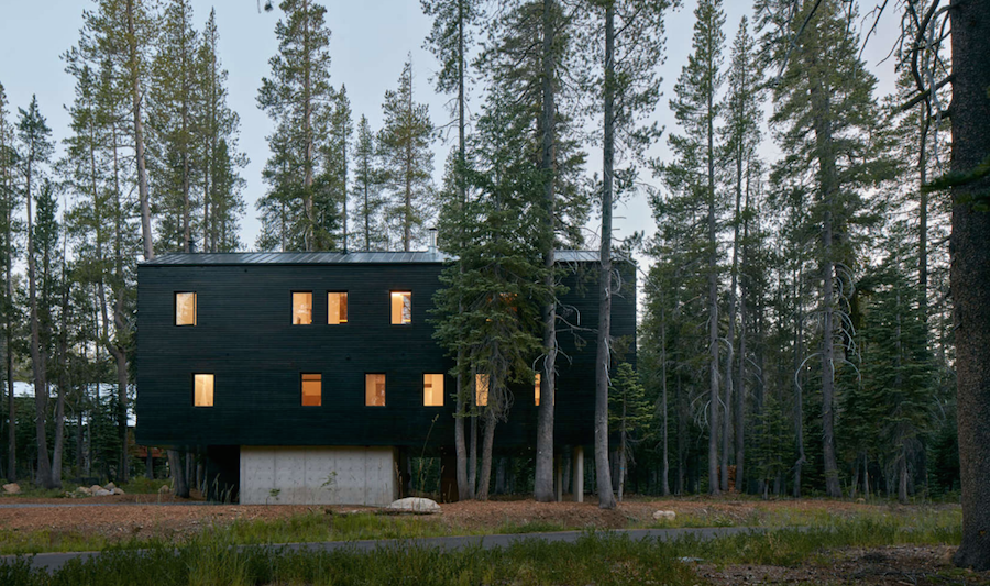 Architectural Alpine Chalet in California2