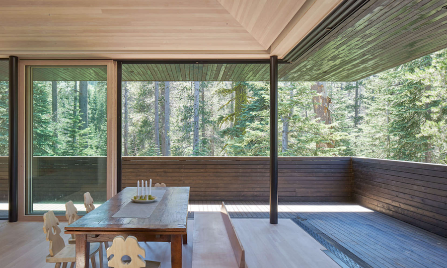 Architectural Alpine Chalet in California6