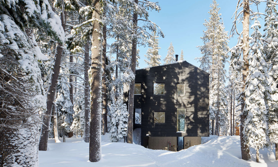 Architectural Alpine Chalet in California9