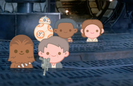Star Wars: The Force Awakens Recreated with Emoji
