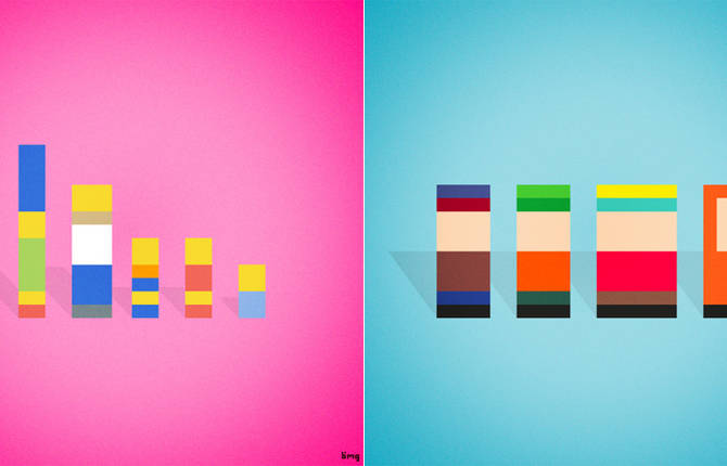 Pop Culture Characters Brilliantly Recreated in Pixels