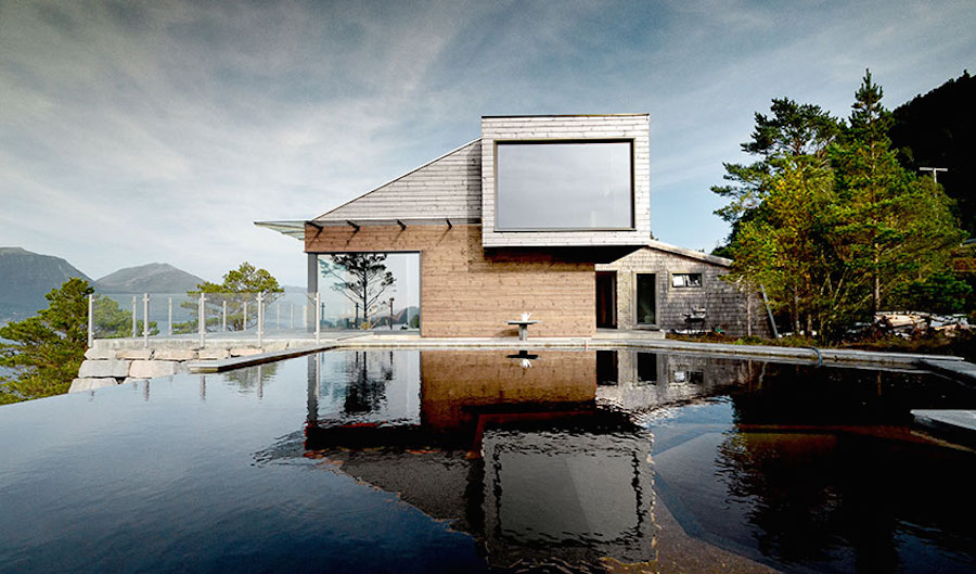 Elegant Wooden Cabins in Norway1